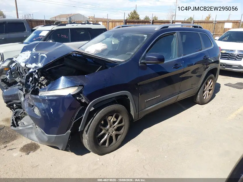 2014 JEEP CHEROKEE VIN 1C4PJMCB2EW295056 — фото 2
