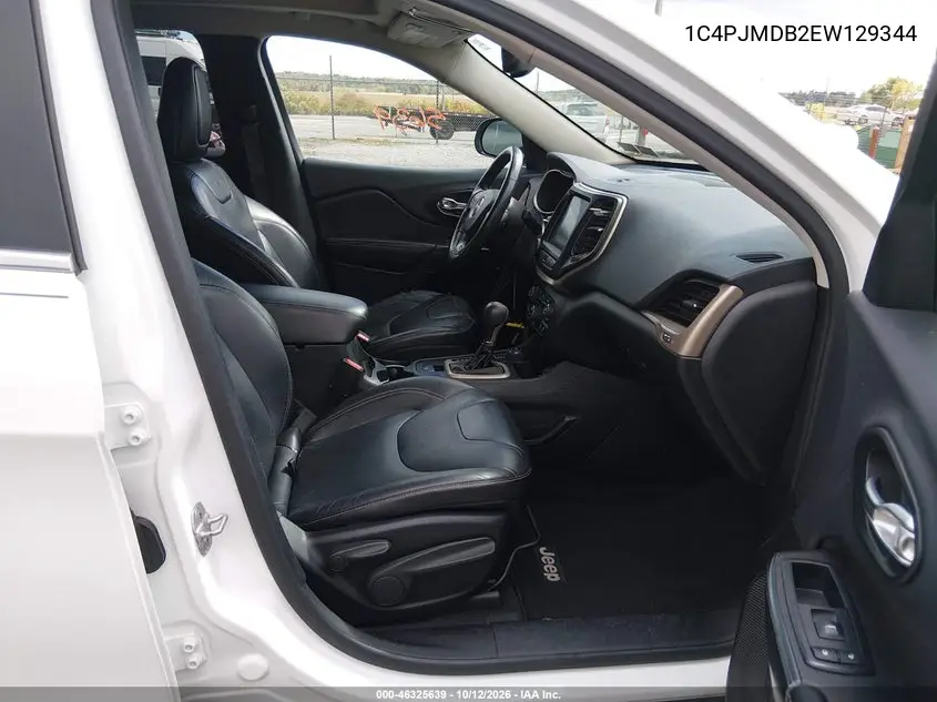 2014 JEEP CHEROKEE VIN 1C4PJMDB2EW129344 — фото 5