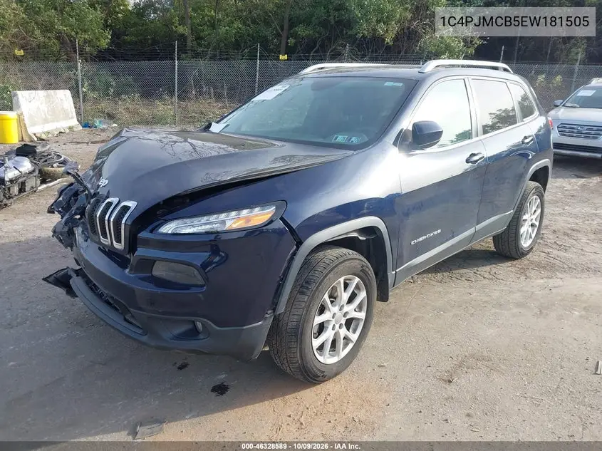 2014 JEEP CHEROKEE VIN 1C4PJMCB5EW181505 — фото 2