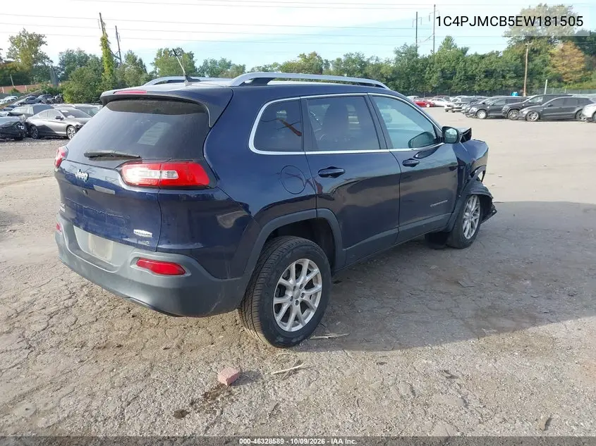 2014 JEEP CHEROKEE VIN 1C4PJMCB5EW181505 — фото 4
