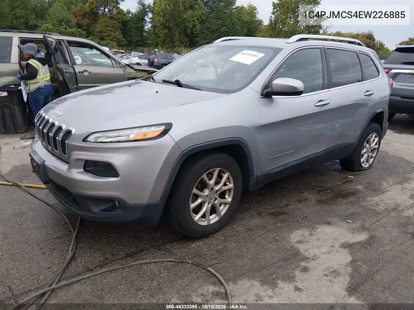 2014 JEEP CHEROKEE VIN 1C4PJMCS4EW226885 — фото 2