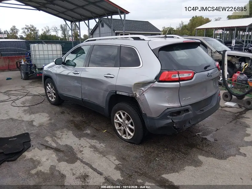2014 JEEP CHEROKEE VIN 1C4PJMCS4EW226885 — фото 3