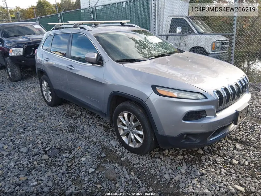 JEEP CHEROKEE 2014, VIN 1C4PJMDS4EW266219