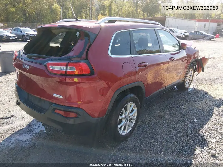 2014 JEEP CHEROKEE VIN 1C4PJMCBXEW323959 — фото 4