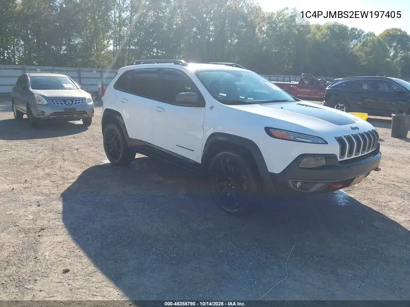 JEEP CHEROKEE 2014, VIN 1C4PJMBS2EW197405
