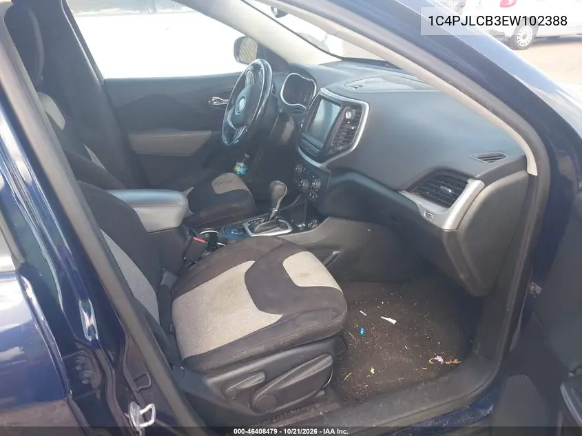 2014 JEEP CHEROKEE VIN 1C4PJLCB3EW102388 — фото 5