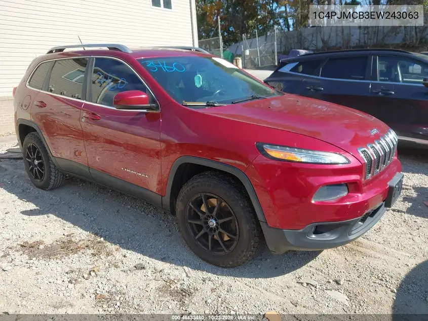 JEEP CHEROKEE 2014, VIN 1C4PJMCB3EW243063