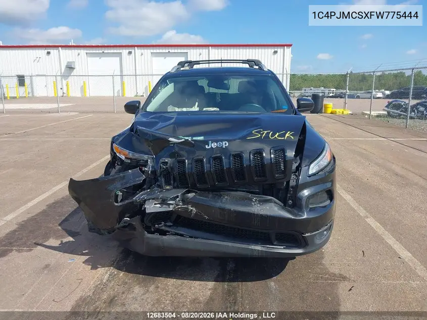 2015 JEEP CHEROKEE VIN 1C4PJMCSXFW775444 — фото 12