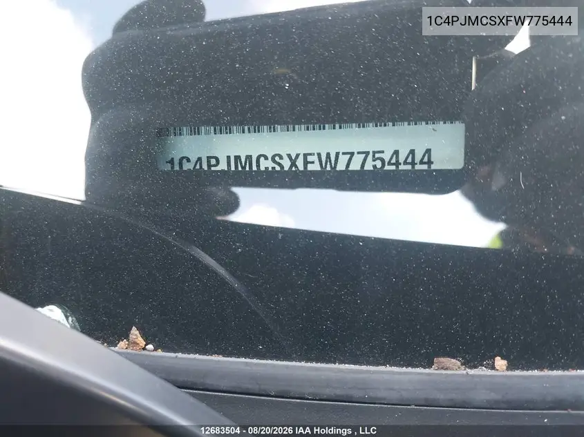 2015 JEEP CHEROKEE VIN 1C4PJMCSXFW775444 — фото 18