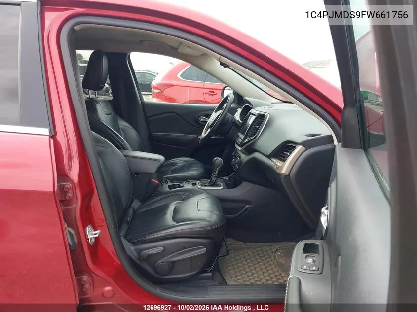 2015 JEEP CHEROKEE VIN 1C4PJMDS9FW661756 — фото 5