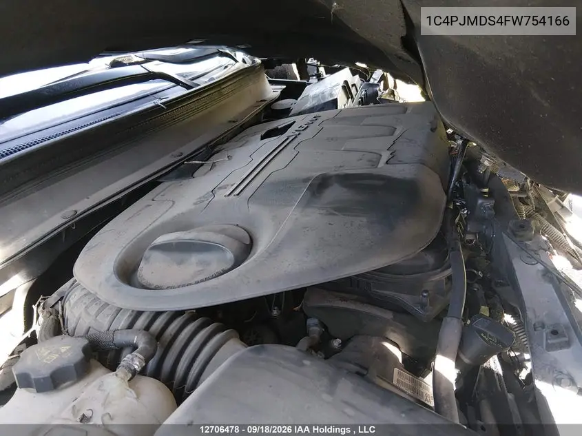 2015 JEEP CHEROKEE VIN 1C4PJMDS4FW754166 — фото 10