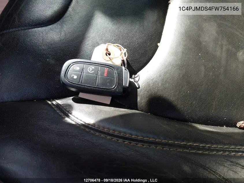 2015 JEEP CHEROKEE VIN 1C4PJMDS4FW754166 — фото 11