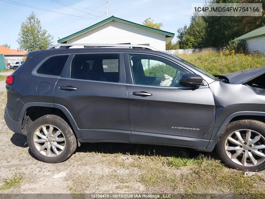 2015 JEEP CHEROKEE VIN 1C4PJMDS4FW754166 — фото 14