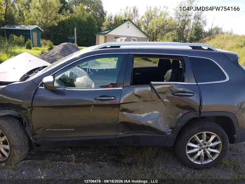 2015 JEEP CHEROKEE VIN 1C4PJMDS4FW754166 — фото 15