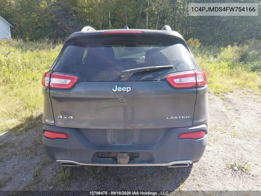2015 JEEP CHEROKEE VIN 1C4PJMDS4FW754166 — фото 17