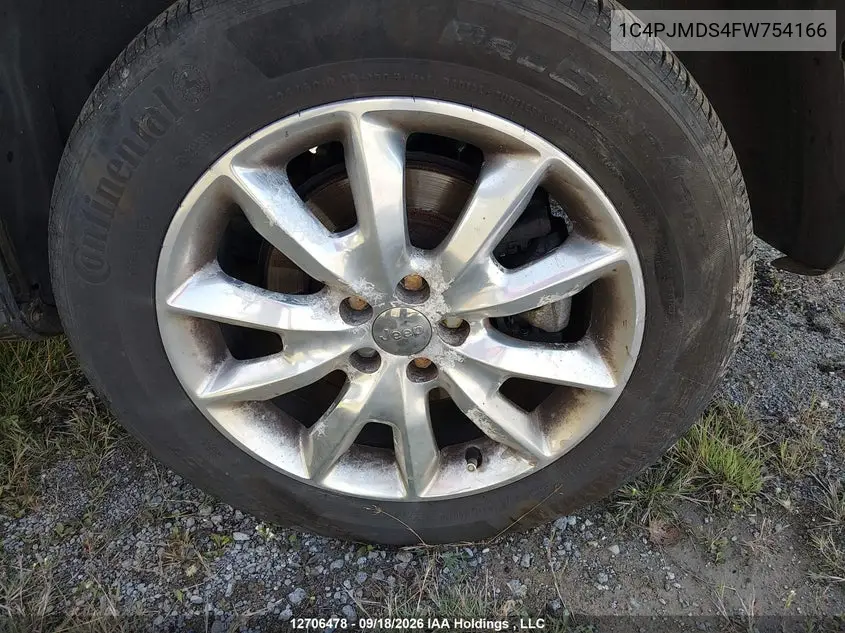 2015 JEEP CHEROKEE VIN 1C4PJMDS4FW754166 — фото 22