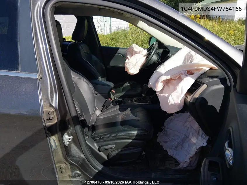 2015 JEEP CHEROKEE VIN 1C4PJMDS4FW754166 — фото 5