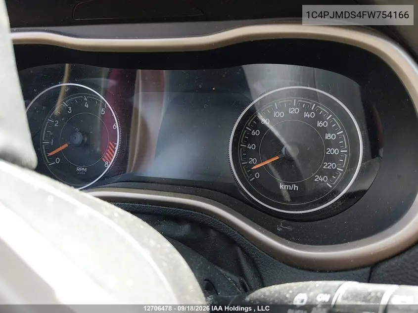 2015 JEEP CHEROKEE VIN 1C4PJMDS4FW754166 — фото 7