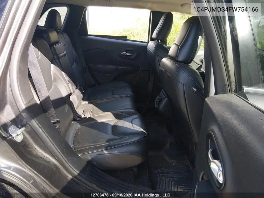 2015 JEEP CHEROKEE VIN 1C4PJMDS4FW754166 — фото 8