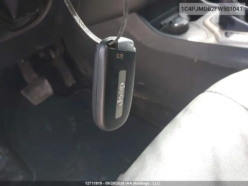 2015 JEEP CHEROKEE VIN 1C4PJMDB2FW501041 — фото 11