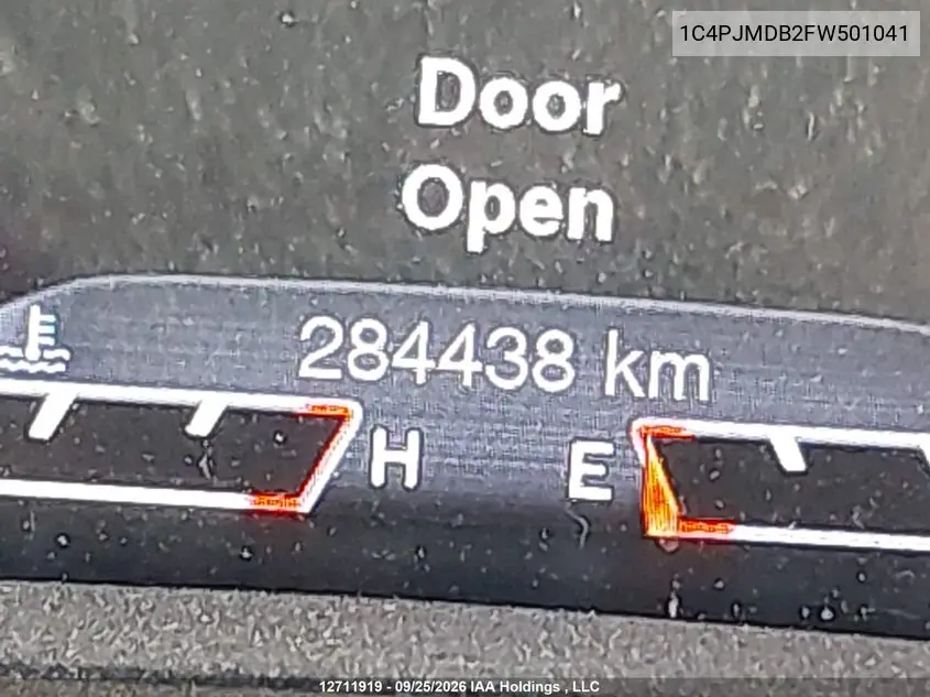2015 JEEP CHEROKEE VIN 1C4PJMDB2FW501041 — фото 15