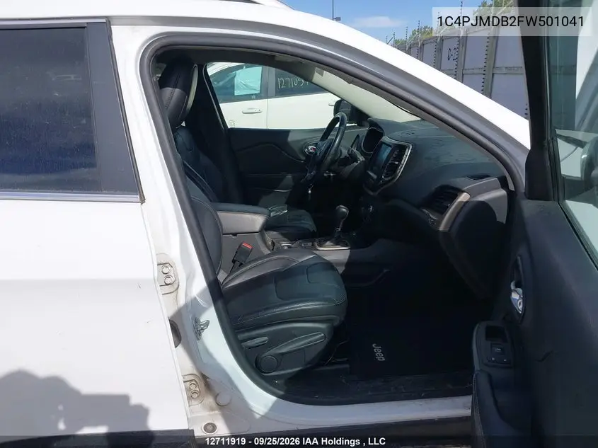 2015 JEEP CHEROKEE VIN 1C4PJMDB2FW501041 — фото 5