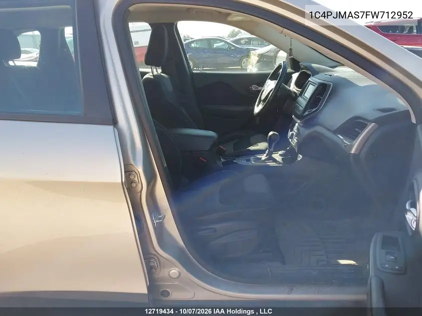 2015 JEEP CHEROKEE VIN 1C4PJMAS7FW712952 — фото 5