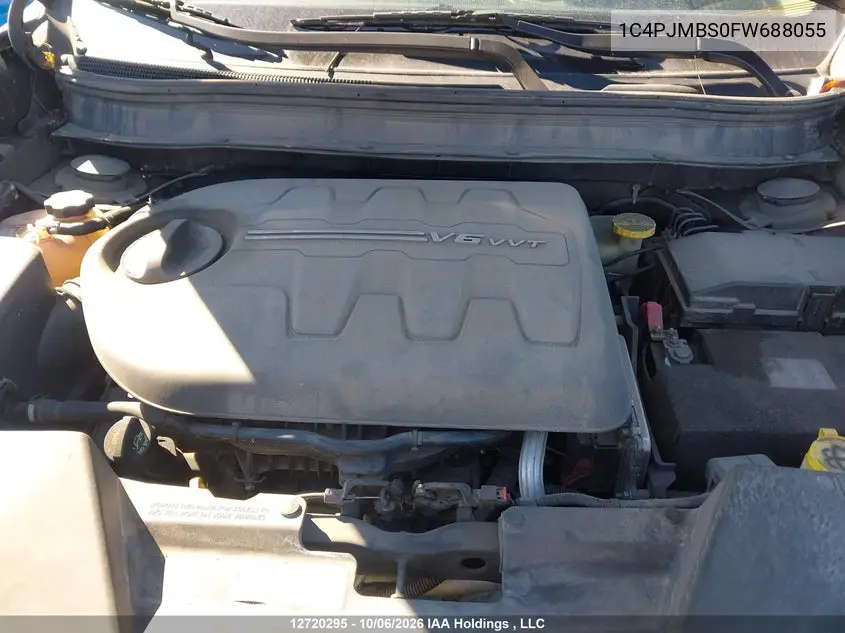 2015 JEEP CHEROKEE VIN 1C4PJMBS0FW688055 — фото 10