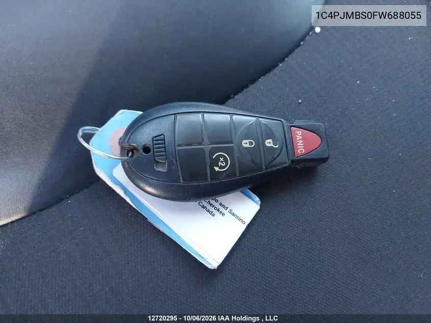 2015 JEEP CHEROKEE VIN 1C4PJMBS0FW688055 — фото 11