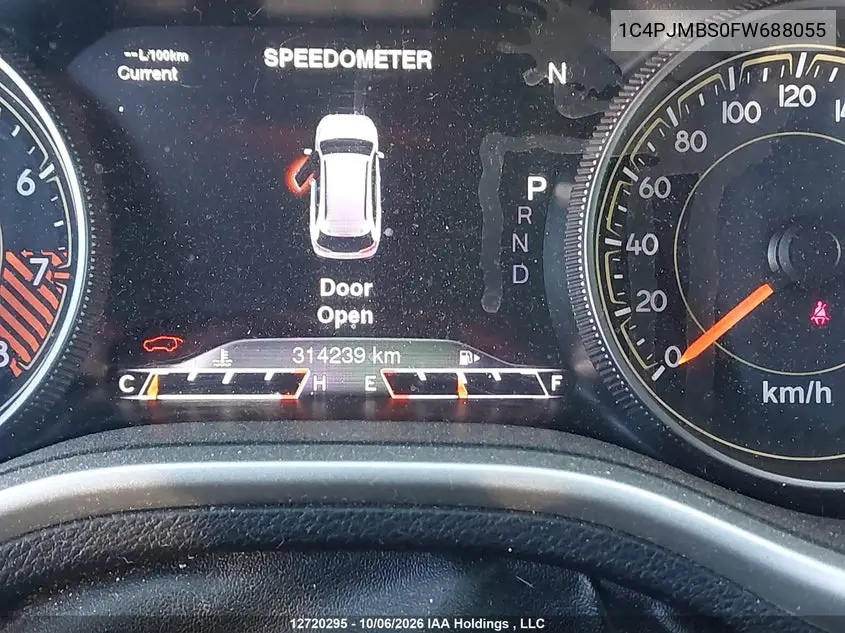 2015 JEEP CHEROKEE VIN 1C4PJMBS0FW688055 — фото 15