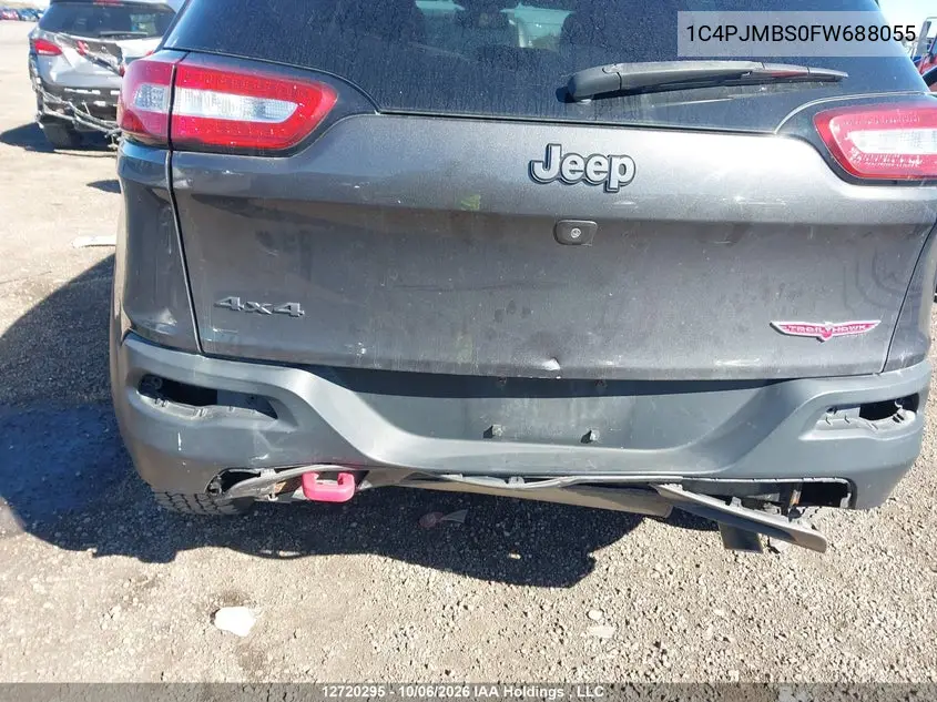 2015 JEEP CHEROKEE VIN 1C4PJMBS0FW688055 — фото 6