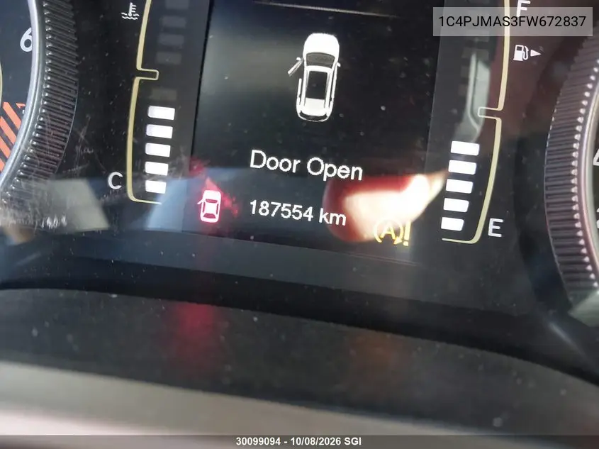 2015 JEEP CHEROKEE VIN 1C4PJMAS3FW672837 — фото 15