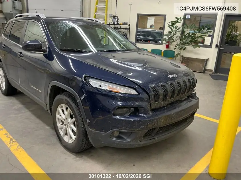 JEEP CHEROKEE 2015, VIN 1C4PJMCS6FW569408