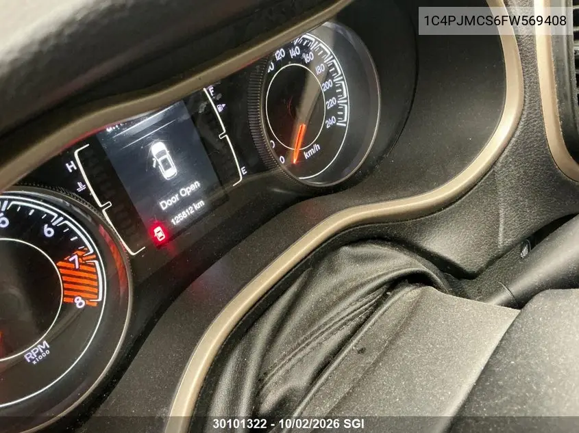 2015 JEEP CHEROKEE VIN 1C4PJMCS6FW569408 — фото 7