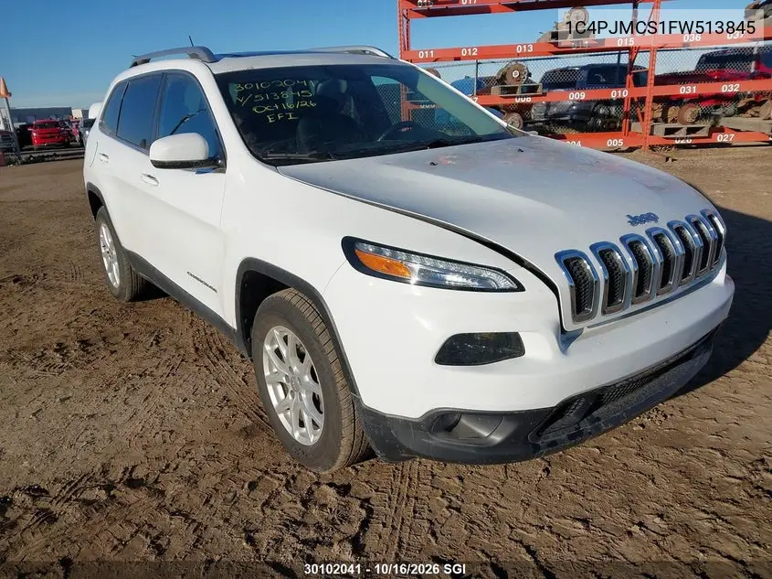 JEEP CHEROKEE 2015, VIN 1C4PJMCS1FW513845