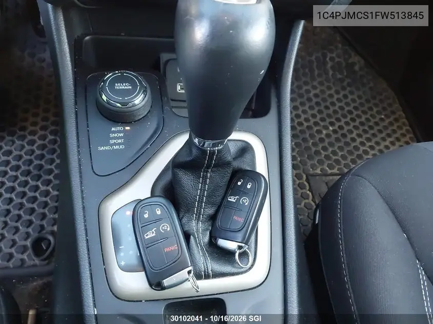 2015 JEEP CHEROKEE VIN 1C4PJMCS1FW513845 — фото 11