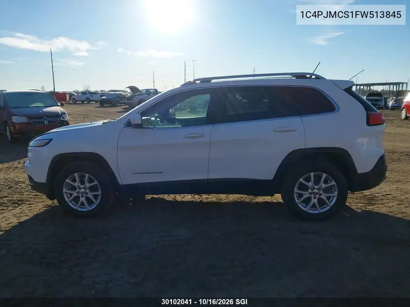 2015 JEEP CHEROKEE VIN 1C4PJMCS1FW513845 — фото 15