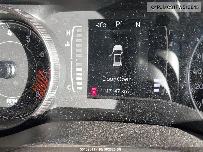 2015 JEEP CHEROKEE VIN 1C4PJMCS1FW513845 — фото 16