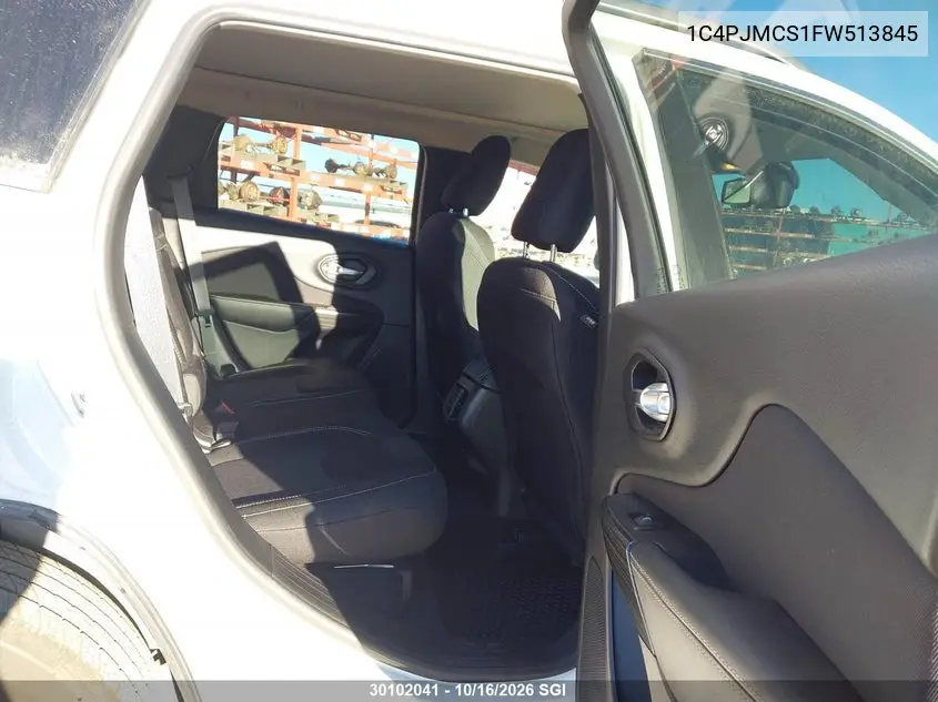 2015 JEEP CHEROKEE VIN 1C4PJMCS1FW513845 — фото 8