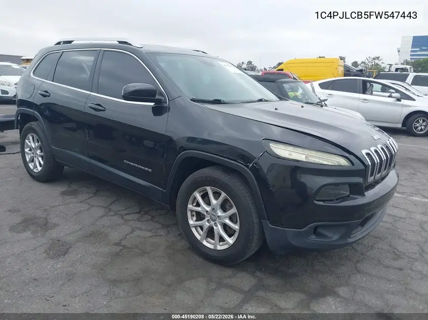 JEEP CHEROKEE 2015, VIN 1C4PJLCB2FW547433