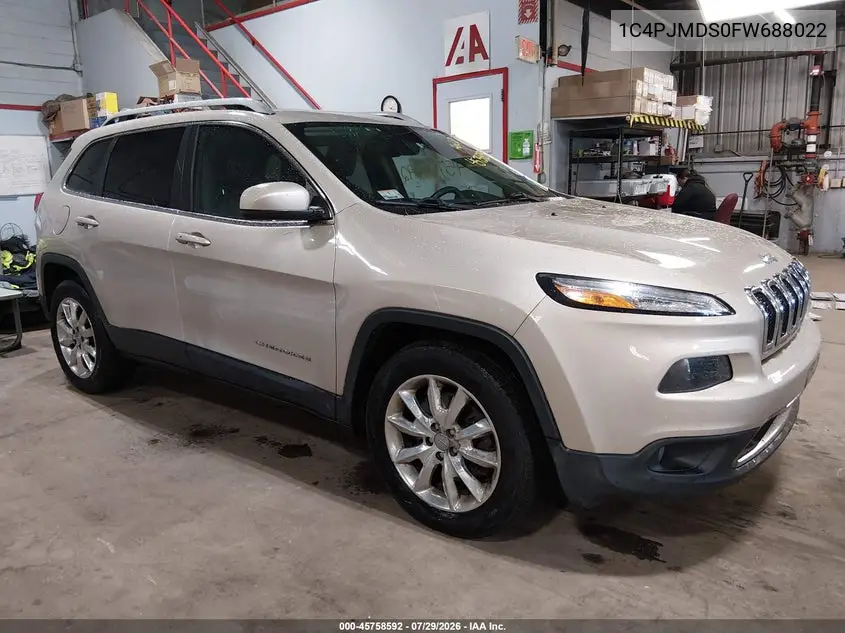 JEEP CHEROKEE 2015, VIN 1C4PJMDS0FW688022