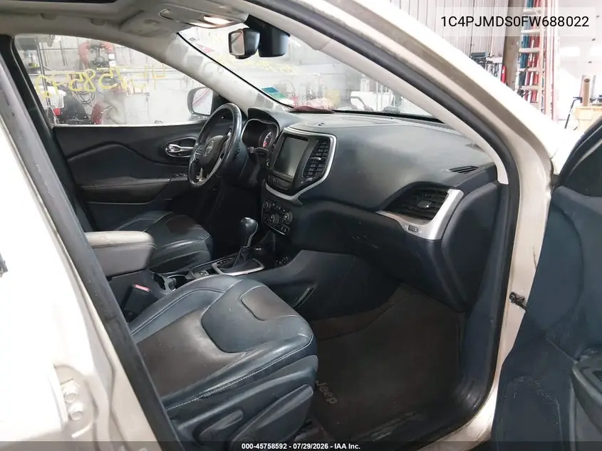 2015 JEEP CHEROKEE VIN 1C4PJMDS0FW688022 — фото 5
