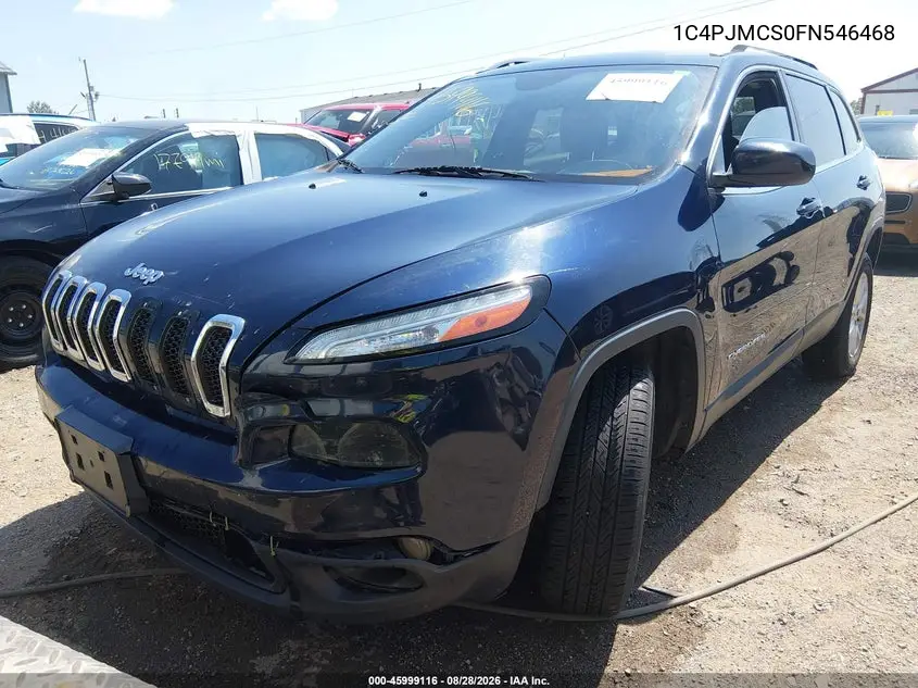 2015 JEEP CHEROKEE VIN 1C4PJMCS8FW546468 — фото 2