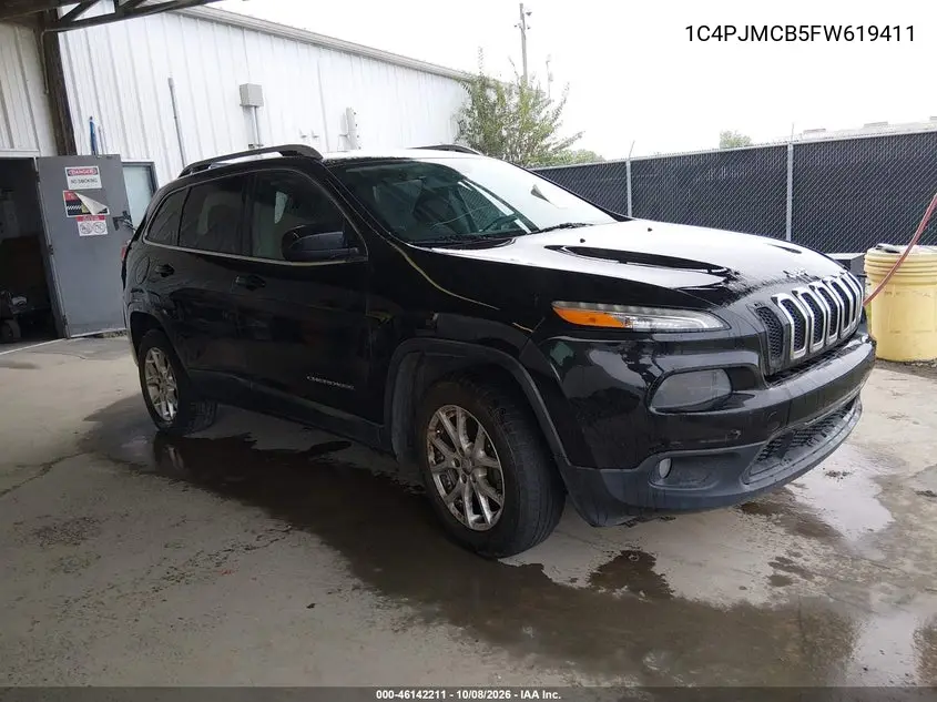 JEEP CHEROKEE 2015, VIN 1C4PJMCB5FW619411