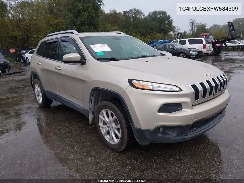 JEEP CHEROKEE 2015, VIN 1C4PJLCBXFW584309