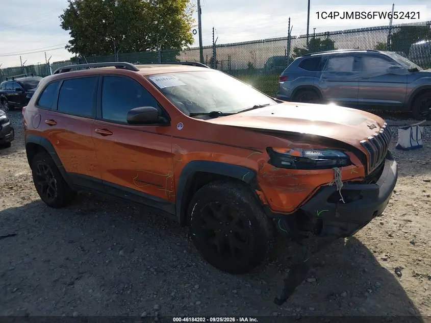 JEEP CHEROKEE 2015, VIN 1C4PJMBS6FW652421
