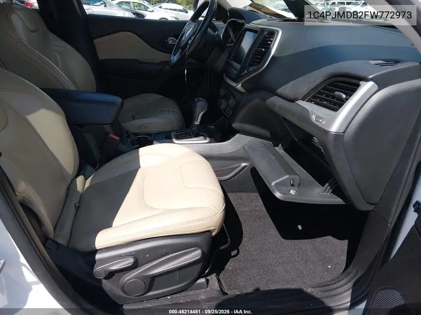 2015 JEEP CHEROKEE VIN 1C4PJMDB2FW772973 — фото 5