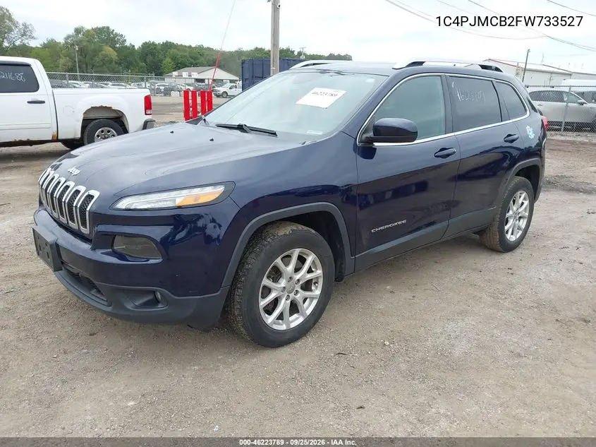 2015 JEEP CHEROKEE VIN 1C4PJMCB2FW733527 — фото 2