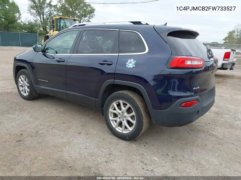 2015 JEEP CHEROKEE VIN 1C4PJMCB2FW733527 — фото 3