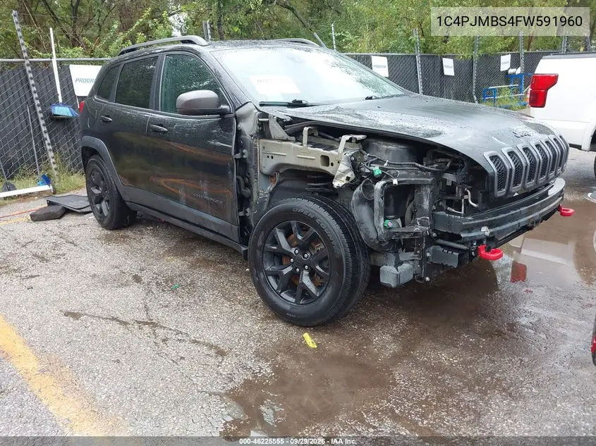 JEEP CHEROKEE 2015, VIN 1C4PJMBS4FW591960